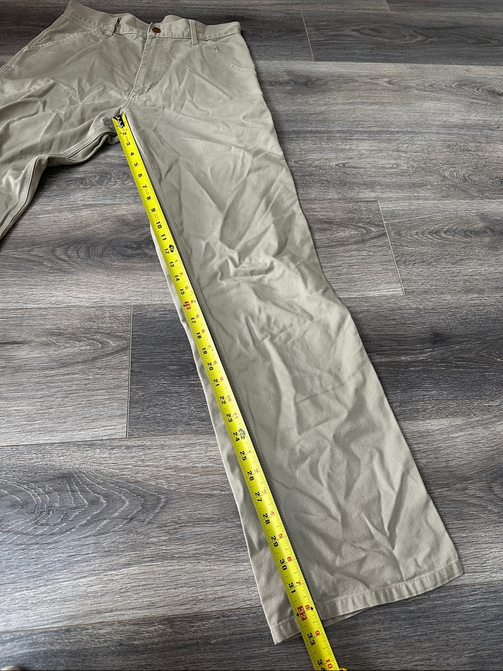 Carhartt Light Grey Trousers - Picture 3 of 6